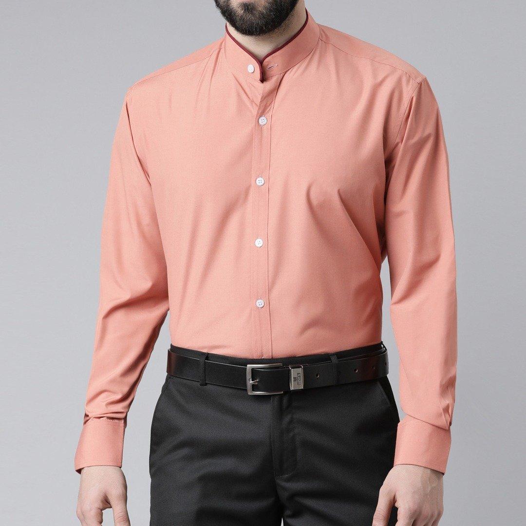 Mandarin Collar Shirt 