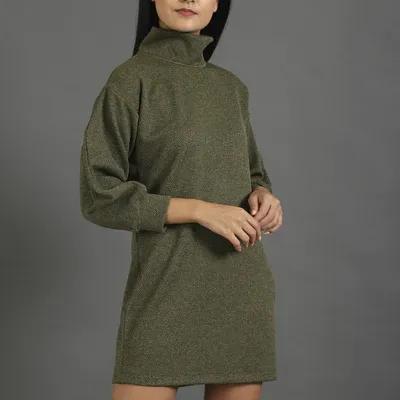 Knitted Winter Dress