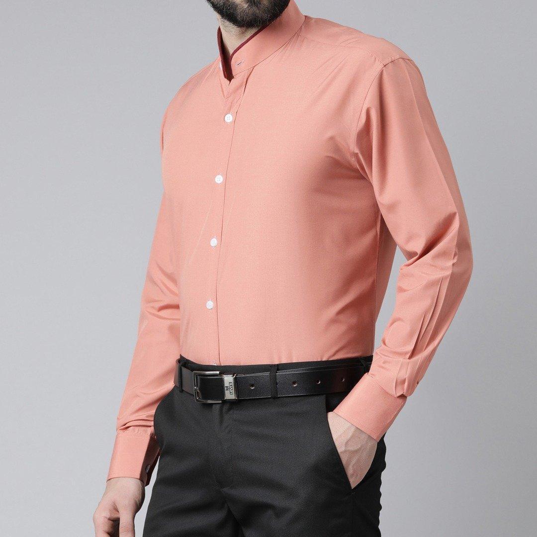 Mandarin Collar Shirt 