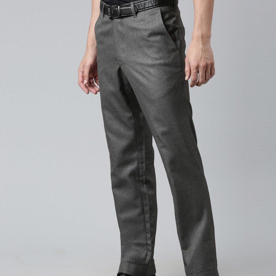 Tailored Trousers-GRAY 