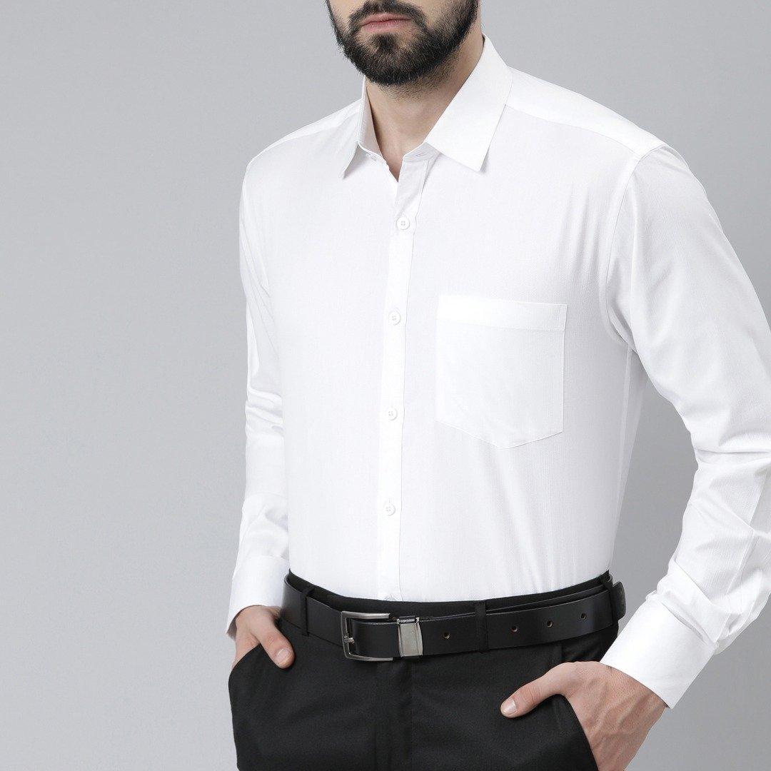 Men`s Shirt -WHI 