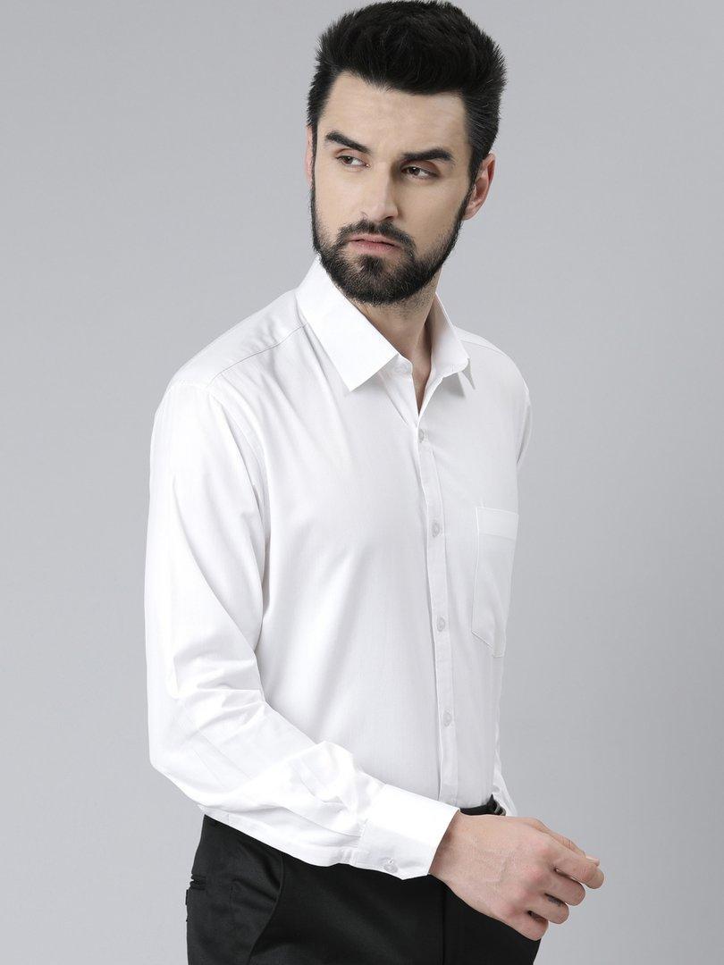 Men`s Shirt -WHI