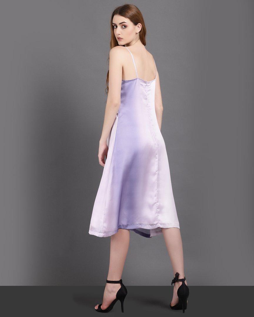 Ombre Print Slip Dress