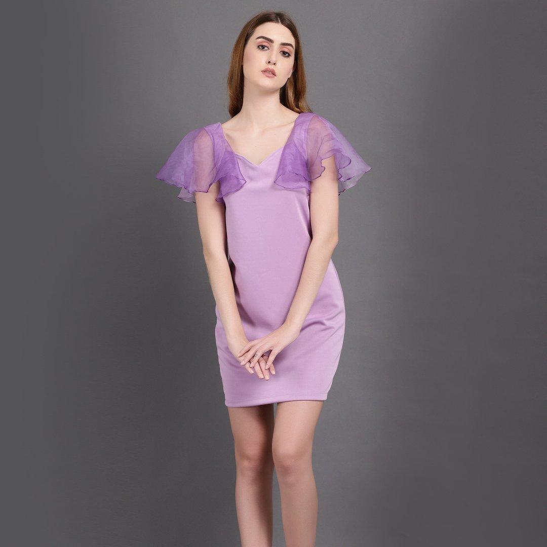 Lilac Organza Dress